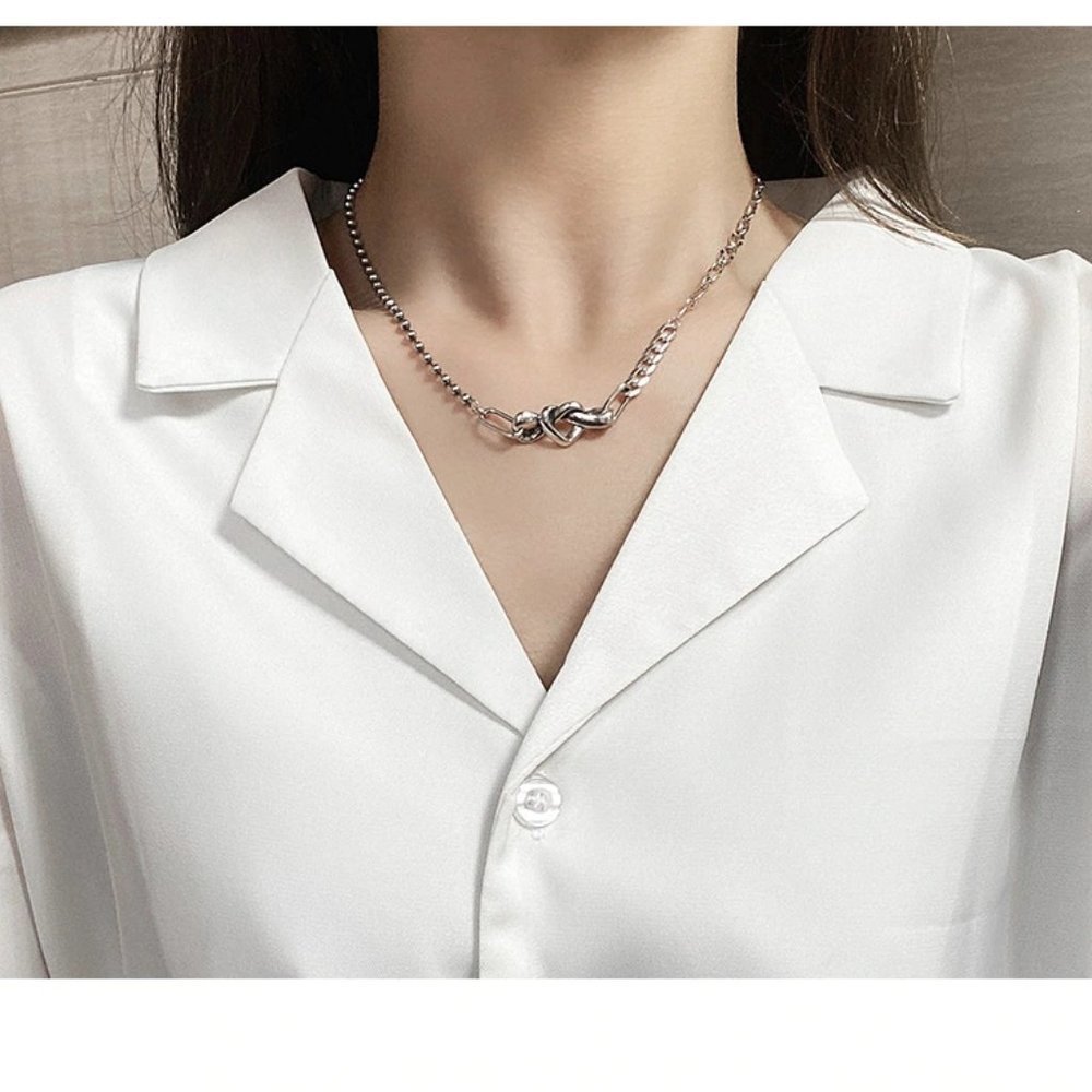 *NEW 925 Sterling Silver Vintage Heart Necklace - Picture 4 of 10